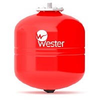 Расширительный бак для отопления Wester WRV35л, подключение 3/4 дюйма