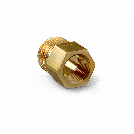 Футорка латунная Нар/Вн 1/2 x 3/8 Pro Aqua усиленная (уп.10/400)