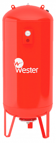 Расширительный бак для отопления Wester WRV1000, подключение 2 дюйма